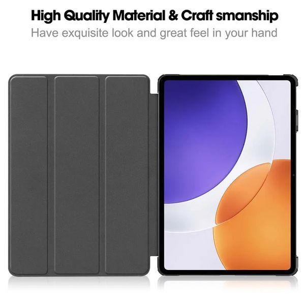 Чехол книжка Crazy Horse на Xiaomi Pad 7S Pro (12.5") / синий 100111 фото