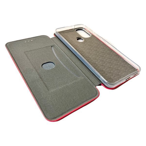 Чехол книжка Elegant book для Motorola E40 / красный 87522 фото