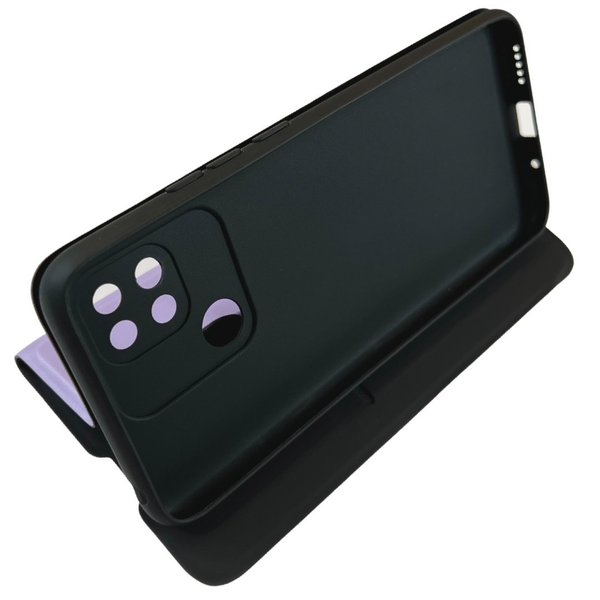 Чехол книжка Fibra case для Xiaomi Redmi 10C (редмі 10ц) фіолетовий 085684 фото