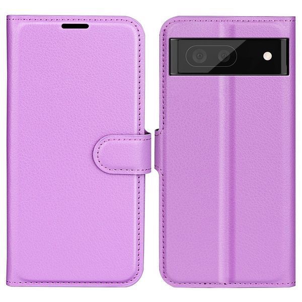 Чехол книжка Lichee для Google Pixel 6a коричневый 089845 фото