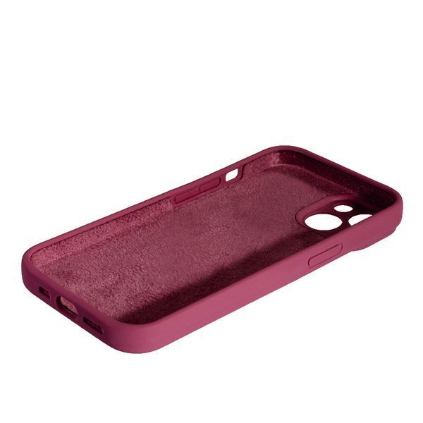 TPU чехол Case Softy накладка для iPhone 15 Bordo 097244 фото
