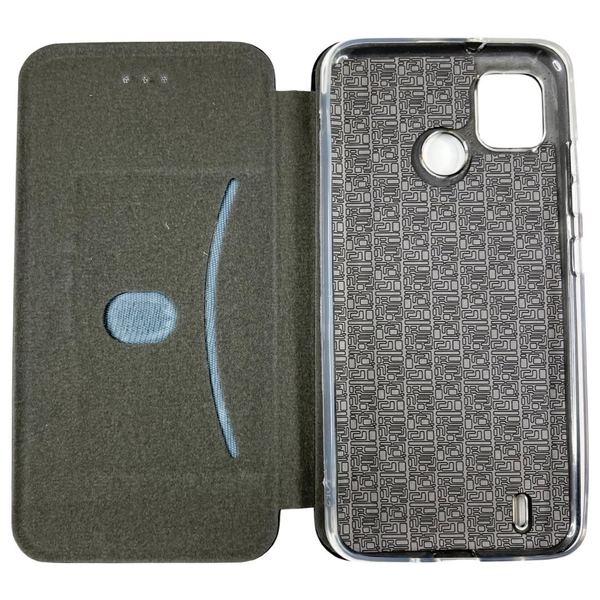 Чохол книжка Elegant для Tecno Camon 18 / 18p (на текно 18 18 18п) чорний 085204 фото