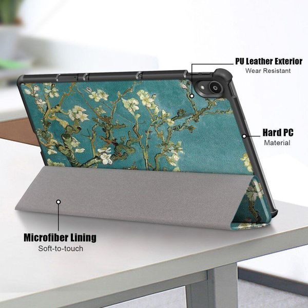 Шкіряний чохол-книжка Crazy Horse для Lenovo Tab P11 Plus (11") / dont touch me 093923 фото