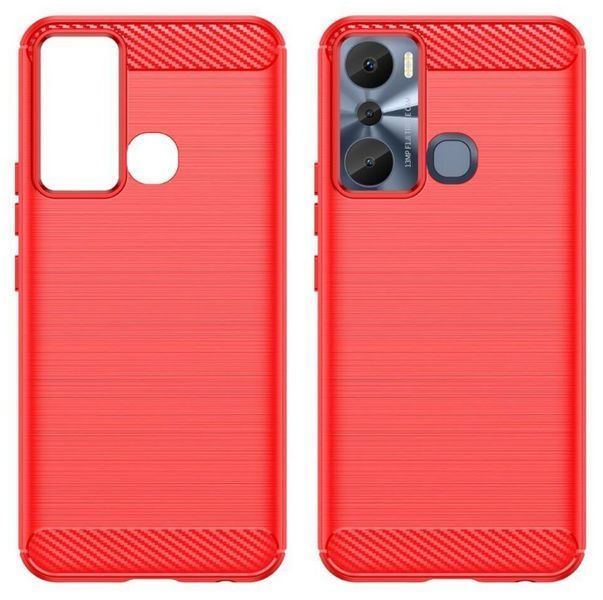 TPU чохол накладка Urban для Infinix Hot 20i / червоний 203056 фото