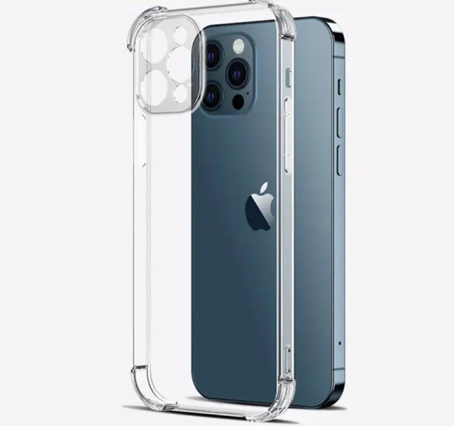 Чохол WXD силіконовий протиударний для iPhone 13 mini / прозорий 087022 фото