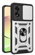 PC + TPU чехол Camshield Armor для OPPO A60 / серебристый 098058 фото