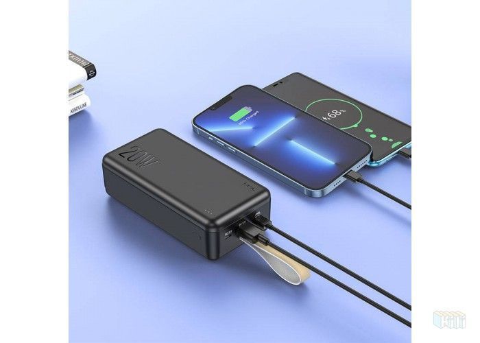 Повербанк Power Bank Hoco J87B Tacker PD20W+QC3.0 30000mAh черный 093233 фото