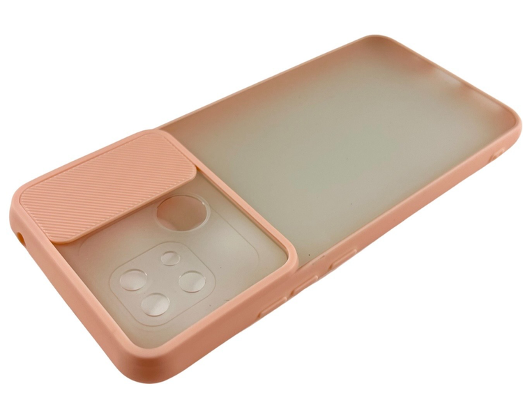 Чохол для TOTU Slide Camera для Xiaomi Poco C40 (на поко цей40) рожевий 086073 фото