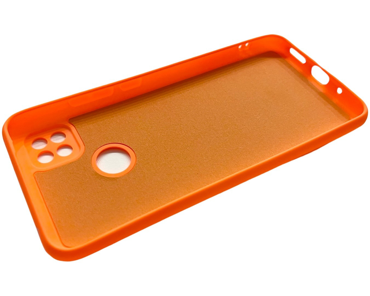 Чохол силіконовий Perfect для Xiaomi Redmi 10A (на саомі 10а) жовтогарячий 085974 фото