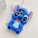 Силіконовий 3D чохол Funny Stitch для iPhone 15 Pro Max / блакитний 098938 фото 5