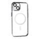 Чохол Aluminium With Magsafe для iPhone 14 Grey 095185 фото 1