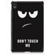 Шкіряний чохол-книжка Crazy Horse для Lenovo Tab P11 Plus (11") / dont touch me 093923 фото 2