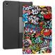 Шкіряний чохол книжка Crazy Horse на планшет Lenovo Tab Plus (11.5")/graffiti 098898 фото 1