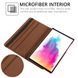 Шкіряний чохол книжка 360 для Samsung Galaxy Tab A7 Lite 8.7" (T220 / T225) / коричневий 089647 фото 6