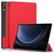 Чехол книжка Crazy Horse для Samsung Galaxy Tab S9 Plus (12.4") / красный