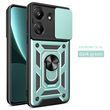 PC + TPU чехол Armor Camshield для Xiaomi Redmi 13C / зеленый 094057 фото