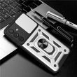 PC + TPU чехол Armor Camshield для Samsung Galaxy A05s / серебристый 094054 фото