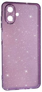 Чехол силиконовый Clear Shine на Samsung Galaxy A07 (A075) / фиолетовый 203999 фото