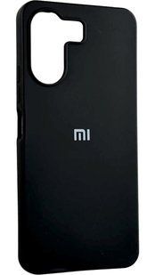 Чехол силиконовый Soft touch для Xiaomi Redmi 13C / черный 094645 фото