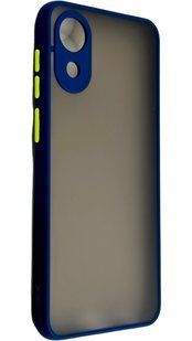 TPU чохол накладка Matte Color Case для Samsung Galaxy A03 Core синій 092604 фото