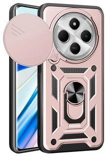 PC + TPU чохол Camshield Armor для Poco C75 / рожевий 201241 фото