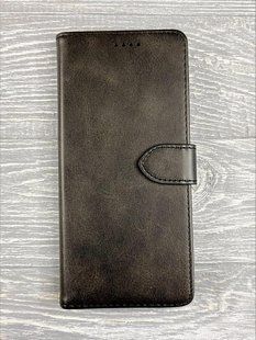 Шкіряний чохол-книжка Retro на ZTE Blade V30 (на зті блейд на30) чорний 084511 фото