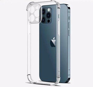Чохол WXD силіконовий протиударний для iPhone 13 Pro / прозорий 087023 фото