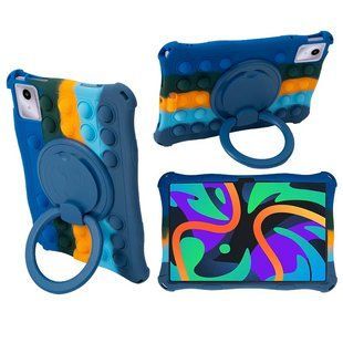 Чохол Pop it case на планшет Lenovo Tab M11 (11") / colorful dark blue 098345 фото
