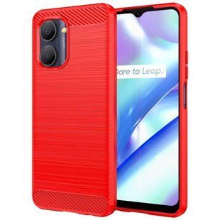 TPU чехол накладка Urban для Realme C33 / красный 088384 фото