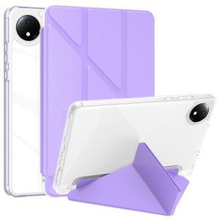 Чехол книжка Transparent Origami на Xiaomi Redmi Pad SE (8.7") 2024 / фиалковый 100232 фото
