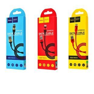Hoco X26 Xpress Type-C Cable (1m) (2 цвета) 16907 фото