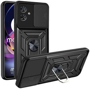 PC + TPU чохол Camshield Armor для Motorola G54 Power / чорний 202555 фото