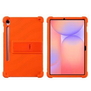 Чохол протиударний Friendly на Samsung Galaxy Tab S10 Lite (10.9) / жовтогарячий 100396 фото
