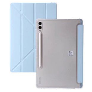Чехол книжка Transparent Origami на Samsung Galaxy Tab S7 / Tab S8 (11") / голубой 099917 фото