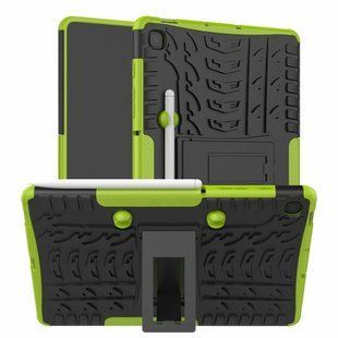 PC + TPU чехол Armor на Samsung Tab S6 Lite 10.4" зеленый 093356 фото