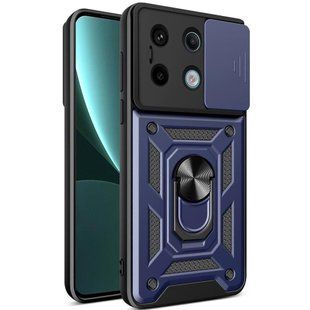 PC + TPU чехол Camshield armor на Xiaomi Redmi Note 13 Pro (5G) / синий 095761 фото