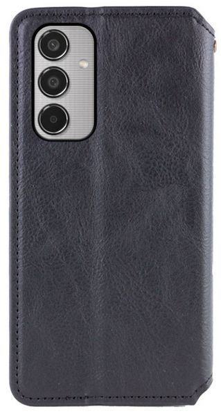 Шкіряний чохол книжка Cubic для Samsung Galaxy M35 (5G) / чорний 201307 фото