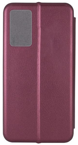 Чехол книжка Elegant book для Motorola G55 / бордовый 203017 фото