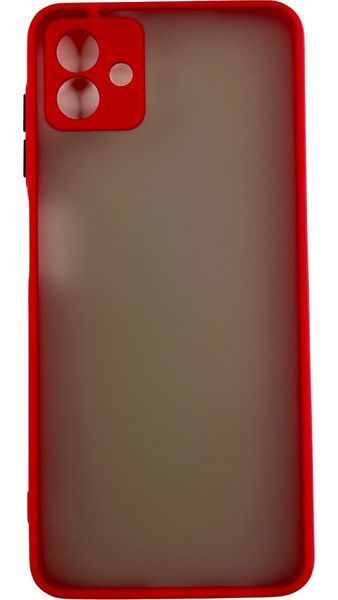 TPU чохол накладка Matte Color Case для Samsung Galaxy A04 червоний 092504 фото