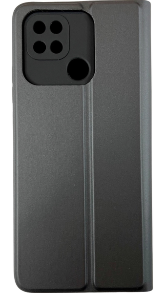 Чохол книжка Fibra case для Xiaomi Redmi 10C (наредмі 10ц) сірий 085685 фото