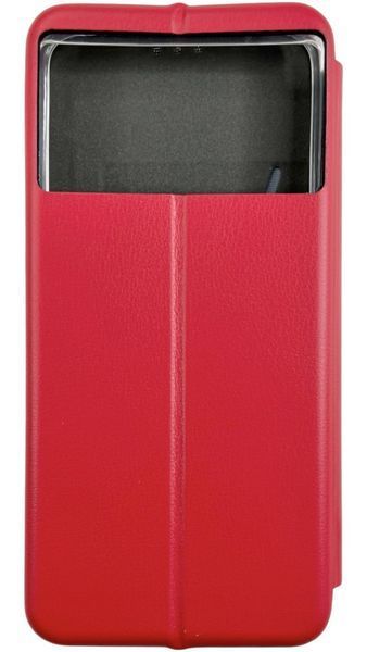 Чехол книжка Elegant book для Poco M5 / красный 087823 фото