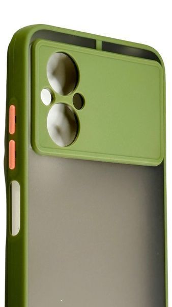 TPU чохол накладка Matte Color Case для Poco M5 світло-зелений 092654 фото