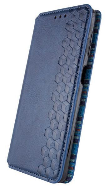 Шкіряний чохол книжка Cubic для Samsung Galaxy A16 (5G) / синій 201196 фото