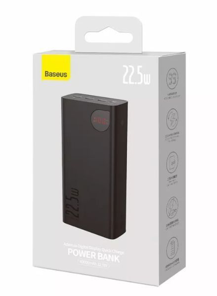 Повербанк Power Bank Hoco J86 Powermaste 22.5W 400000mAh чорний 094464 фото