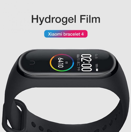 Защитное гибкое стекло Xiaomi Mi Band 3 / 4 81236 фото