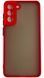 TPU чохол накладка Matte Color Case для Samsung Galaxy S21 FE червоний 092204 фото 2