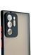 TPU чехол накладка Matte Color Case для Samsung Galaxy Note 20 черный 92254 фото 3