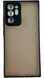 TPU чехол накладка Matte Color Case для Samsung Galaxy Note 20 черный 92254 фото 2