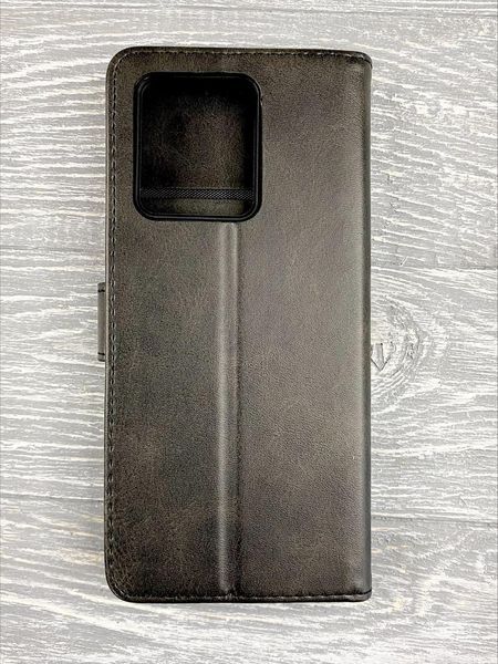 Шкіряний чохол-книжка Retro на ZTE Blade V30 (на зті блейд на30) чорний 084511 фото