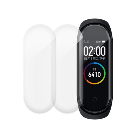 Защитное гибкое стекло Xiaomi Mi Band 3 / 4 81236 фото